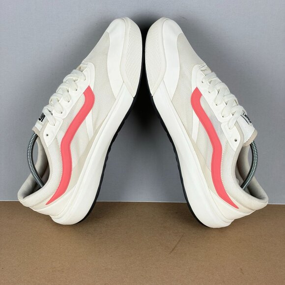 Vans Ultrarange MTE 2.0 Athletic Shoes Mens 8.5 Womens 10 White Coral Pink - Picture 6 of 10